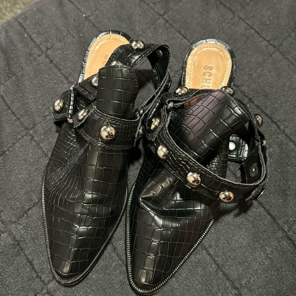 Schutz Studded Booties